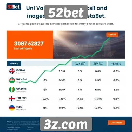 Plataforma 52bet registra aumento de usuários ativos